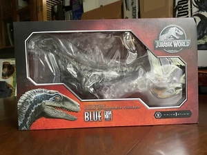 Prime 1 Studio PCFJW-03 1/10 Jurassic Park Blue Dinosaur Statue Figure In Stock - Picture 1 of 14