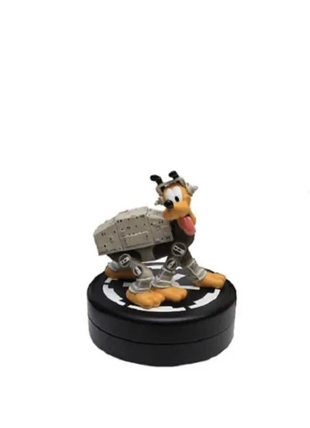 DISNEY STAR WARS WEEKENDS 2014 MEDIUM FIGURE PLUTO AS AT-AT WITH PIN NEW RARE Cover
