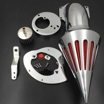 Spike Air Cleaner Kit Intake Filter For Honda VTX1300 1986-2012 Chrome - Image 1 of 3