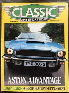 CLASSIC & SPORTS CAR October 1986 Aston Jaguar Triumph - Picture 1 of 2