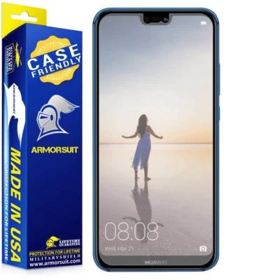 [2-Pack] ArmorSuit Huawei P20 Lite Matte Case Friendly Screen Protector - Image 1 of 4