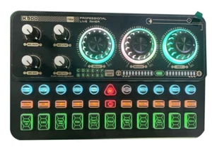 K900 Mixer Live Sound Card Mobile Phone /Computer - Afbeelding 1 van 19