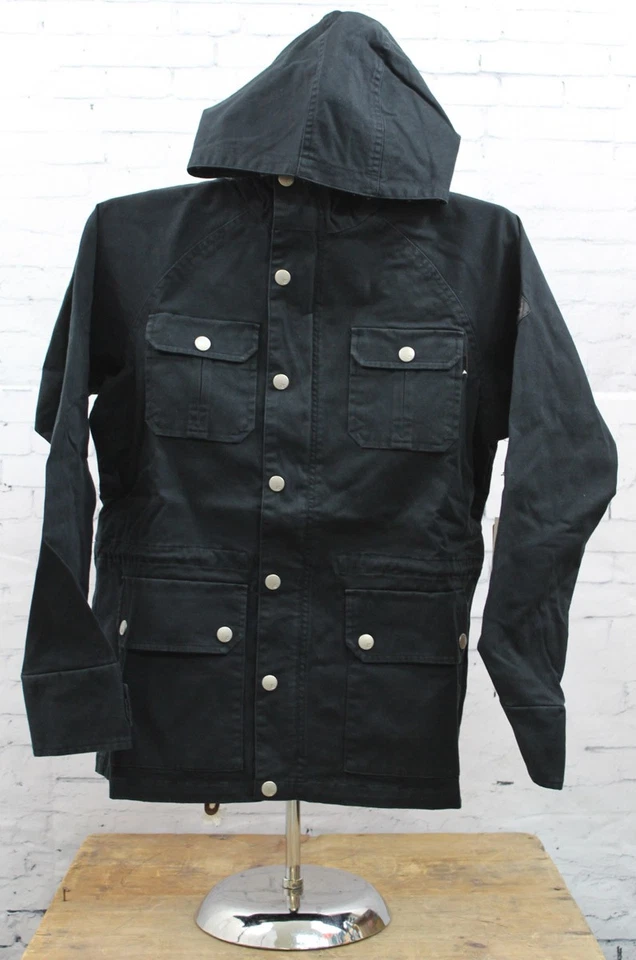 Burton Drive-Thru Jacket Youth/Boys Medium True Black New - Image 1 of 1