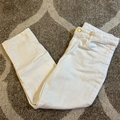 Pantalones de mezclilla blancos para niñas Janie And Jake talla 12 Foto 1 de 4