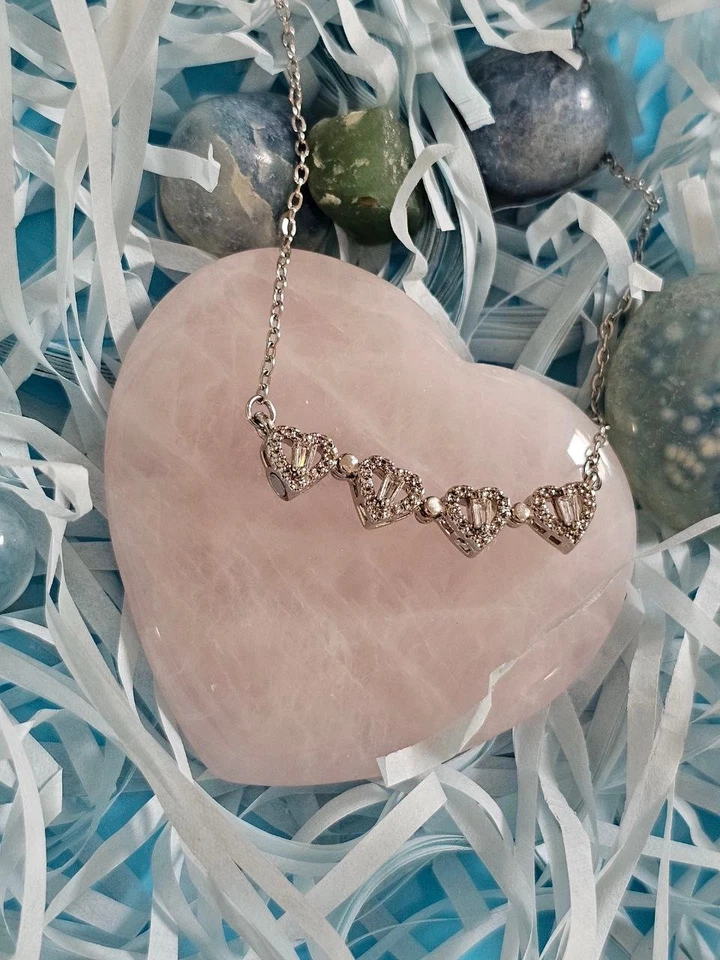 Collana Lunga in Argento S925 Sterling da Donna - Immagine 1 di 1