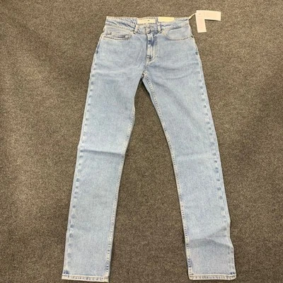 Jeans jeans masculino LACOSTE slim fit algodão stretch tamanho 30x34 azul - Imagem 1 de 4