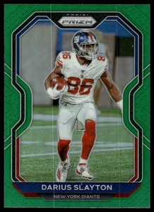 2020 Panini Prizm #163 Darius Slayton Prizm Green New York Giants NM+ - Picture 1 of 2