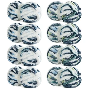 Chunky Chenille Yarn for Hand Knitting,Super Bulky Giant Thick Yarn for Croch... - Picture 1 of 9