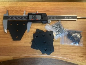 Soporte de placa de unión en forma de L/T 4X-5 orificios para extrusión de aluminio en forma de T 2020 - Imagen 1 de 1