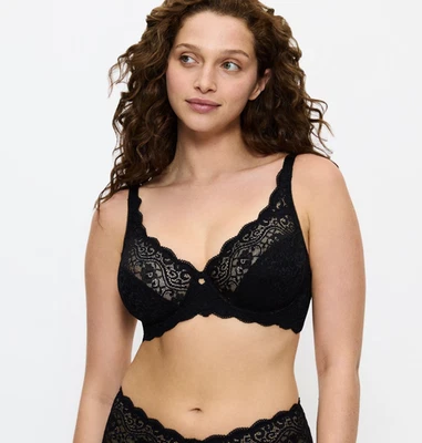 Reggiseno Triumph 10209574 Amourette 300 W coppa completa nero