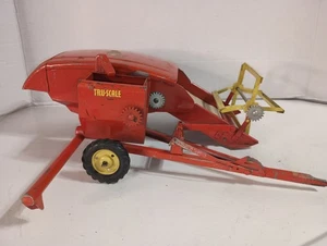 Vintage 1950's Tru-Scale Pull Type Combine 1/16 Scale Toy Farm Implement  - Picture 1 of 24