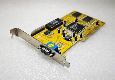 S3 Trio3D/2X QCE2EB 86C362 4 MB  VGA Card - AGP Slot - Image 1 of 4