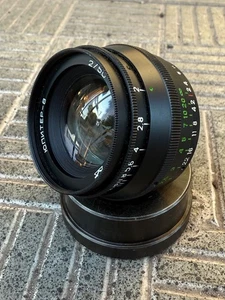 JUPITER 8  Soviet Lens 50mm f /2  copy Sonnar Mount M39 L39 Black body - Picture 1 of 24