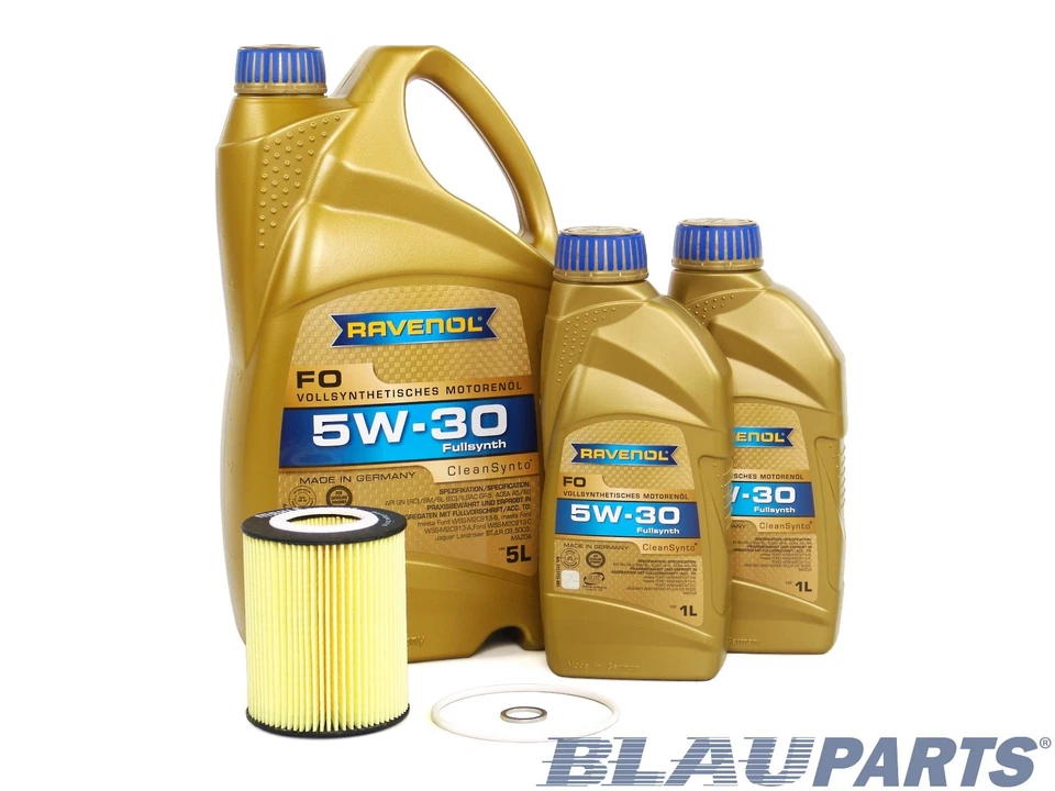 Motor Oil Change Kit - Compatible with 2008-15 Volvo XC70 - 3.2L - 5w30 Foto 1 de 1