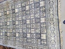Beautiful Silk Oriental Rug Top Quality blend 108"x70" Excellent condition  Sale
