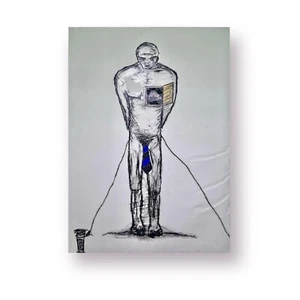 ALVARO ALMAGUER. Drawing. Contemporary art. Cuban Art. Collectable. Crayola. - Picture 1 of 5