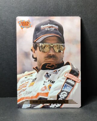 1993 Hi Pro Action Packed Back In Black #124 DALE EARNHARDT Braille Back NASCAR - Image 1 of 3