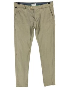 SCOTCH & SODA Pantalon Chino Mott Slim Pour Hommes Taille W34 L34 - Imagen 1 de 10