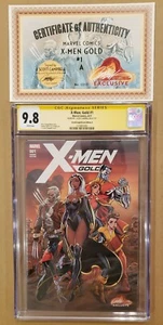 X-Men Gold #1 Variant Edition A CGC 9.8 SS J. Scott Campbell w/COA NM/MT - Picture 1 of 5