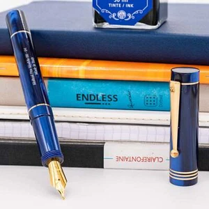 Molteni Modelo 88 Fountain Pen - Midnight Blue - Picture 1 of 13