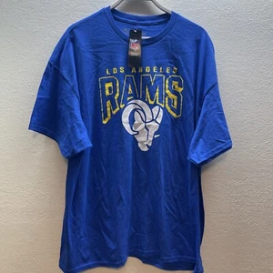NFL Los Angeles Rams T Shirt Blau 2XL Neu - Bild 1 von 7