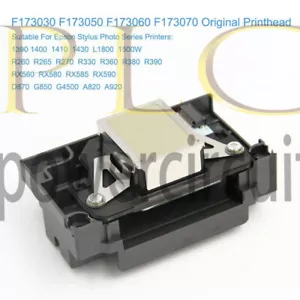 Tête d'impression F173050 F173060 F173070 pour Epson RX580 1390 1400 1410 1430 L1800 R260 - Photo 1/3