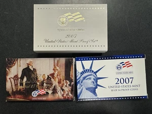 USA Postfrisch Proof Set 2007 in Original Box mit COA - Bild 1 von 7