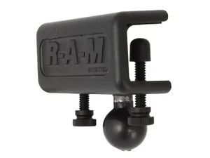 RAM Glare Shield Flat Clamp Channel Mount w/1" Ball, RAM-B-259U - Picture 1 of 3