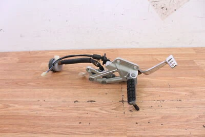 2005 KAWASAKI NINJA 250R Front Right Footpeg Rest w/ Master Cylinder and Pedal - Image 1 of 4