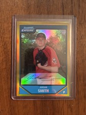 2007 Bowman Chrome Prospects Gold Refractor /50 Jordan Smith #BC192