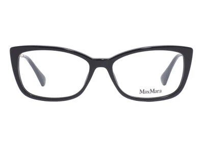 Max Mara MM5026 001 черная пластиковая оправа для оптических очков кошачий глаз 54-15-140 - Изображение 1 из 3