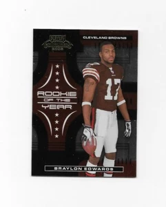 2005 Playoff Contenders ROY Contenders Red #2 Braylon Edwards /2000 BROWNS RC - Picture 1 of 2