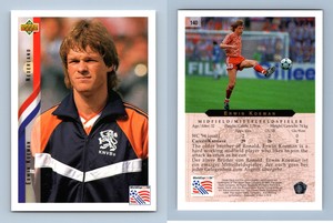 Erwin Koeman #140 World Cup USA '94 Contenders Upper Deck Trading Card
