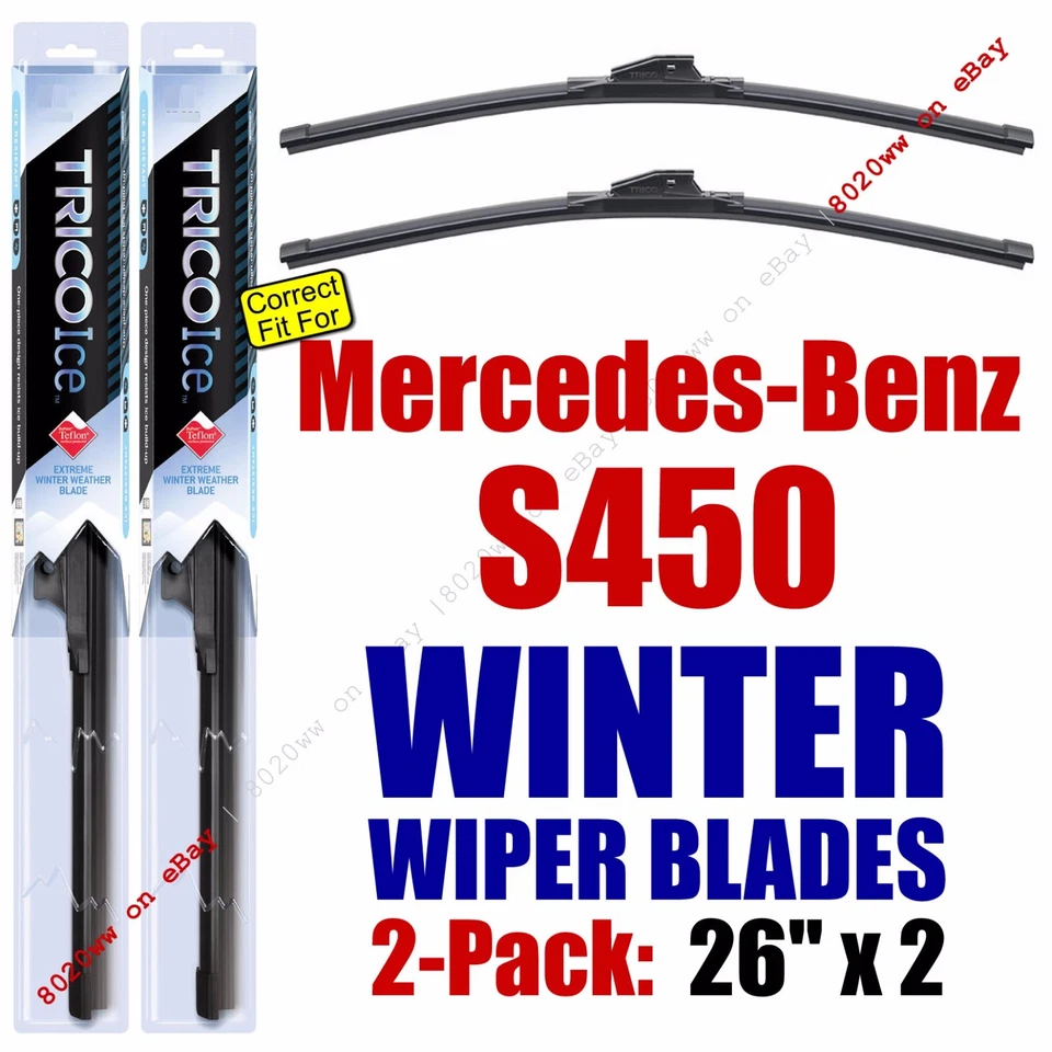 WINTER Wipers 2pk Super-Premium fit 2008-2009 Mercedes-Benz S450 - 35260x2 - Image 1 of 1