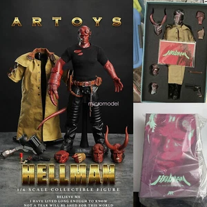 ARTOYS Hellboy Hell Man 1/6 Action Figure Collectible Gift NEW! - Picture 1 of 8