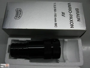 Braun Objektiv Paximat Vario-Paxon 3,5/60-110 Projektionsobjektiv für Dia - Picture 1 of 3