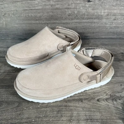 UGG Kid's Goldenstar Clog Sand Suede Shoes Slip On New Size 5 1159770K - Image 1 of 4