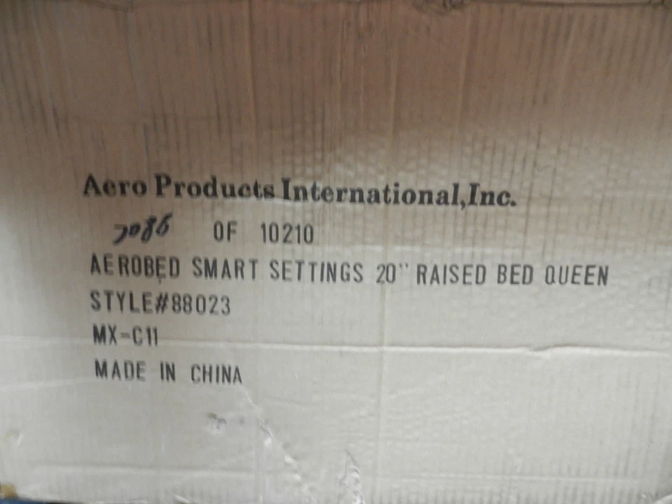 Nuevo AeroBed Queen Size Smart Settings 20" cama elevada bronceado (Z48J) Foto 1 de 3