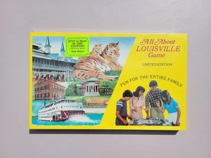 Vintage All About Louisville KY All About Town Board Game Limited Edition 1982 - Picture 1 of 8
