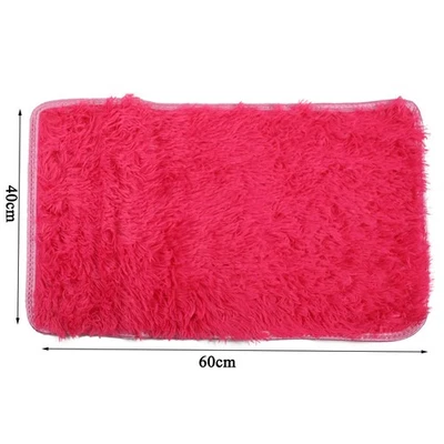 Shaggy Rugs Anti-Slip Large Fluffy Rug Super Soft Living Room Bedroom Carpet Mat - Image 1 of 4