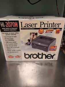 Brother HL-2070N Kabelgebundener Laserdrucker 20 Seiten/Min. HQ1200 USB Parallel Ethernet - Bild 1 von 9
