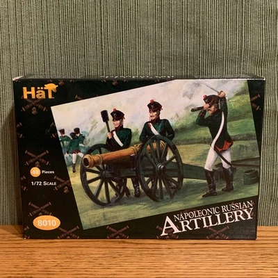 HäT, Napoleonic Russian Artillery, 48pcs., 8010, 1:72 Scale, Figure Kit, NIB - Image 1 of 4