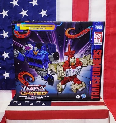 Transformers Legacy United Doom N Destruction Collection Breakdown & Windsweeper - Image 1 of 4