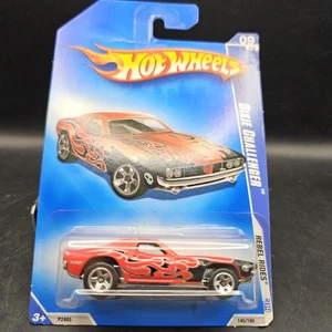 Hot Wheels 2009 Rebel Rides Dixie Challenger in Red #09/10 - Picture 1 of 2
