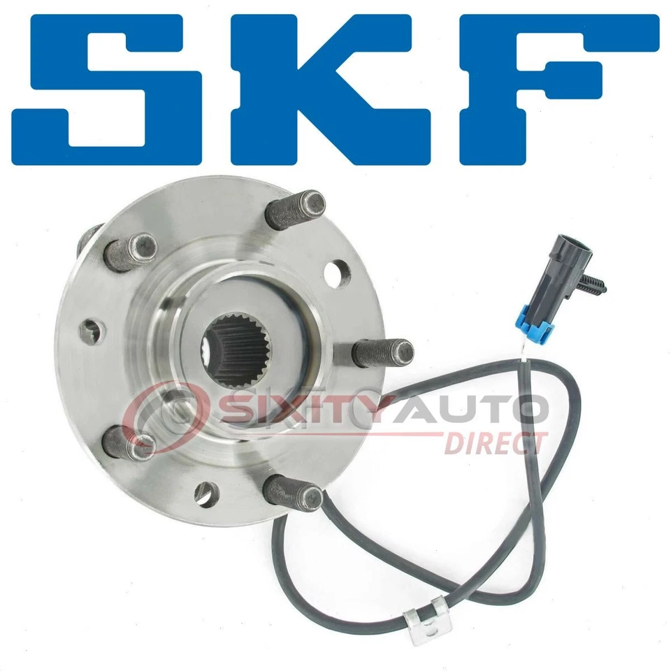 SKF Front Wheel Bearing Hub Assembly for 1998-2004 GMC Sonoma - Driveline hd Foto 1 de 4