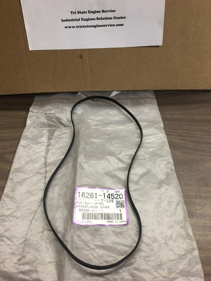 Genuine OEM Kubota Valve Cover Gasket Bobcat 16261-14520 16261-14524 Genie - Image 1 of 1