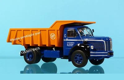 camion francese BERLIET GLM 10 yard cassonetto 1/43 ° di metallo carriera NUOVO - Immagine 1 di 4