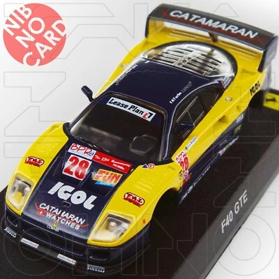Ferrari F40 GTE IGOL #28 Racing Minicar коллекции 2 KYOSHO 1:64 в коробке без карты - Изображение 1 из 4