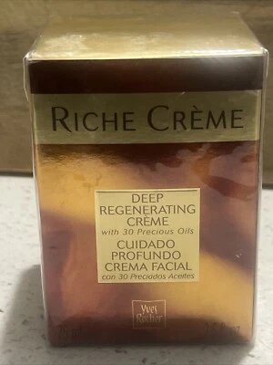 Crema Yves Rocher Riche Crema REGENERADORA PROFUNDA, 30 aceites preciosos, 2,5 fl oz 00 Foto 1 de 3