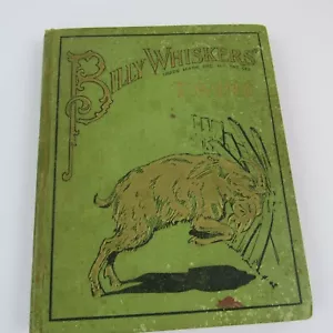 Antique BILLY WHISKERS' TWINS 1st Ed Rand McNally ELF BOOK #538 1911 Collectible - Imagen 1 de 12